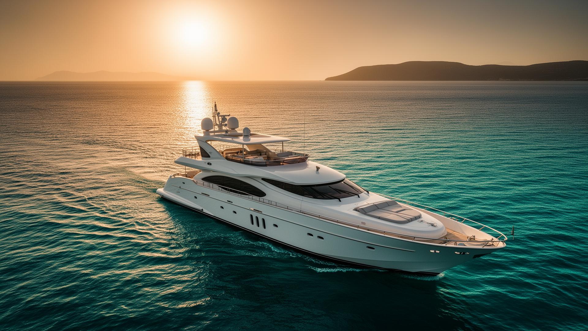 Vessel at sea